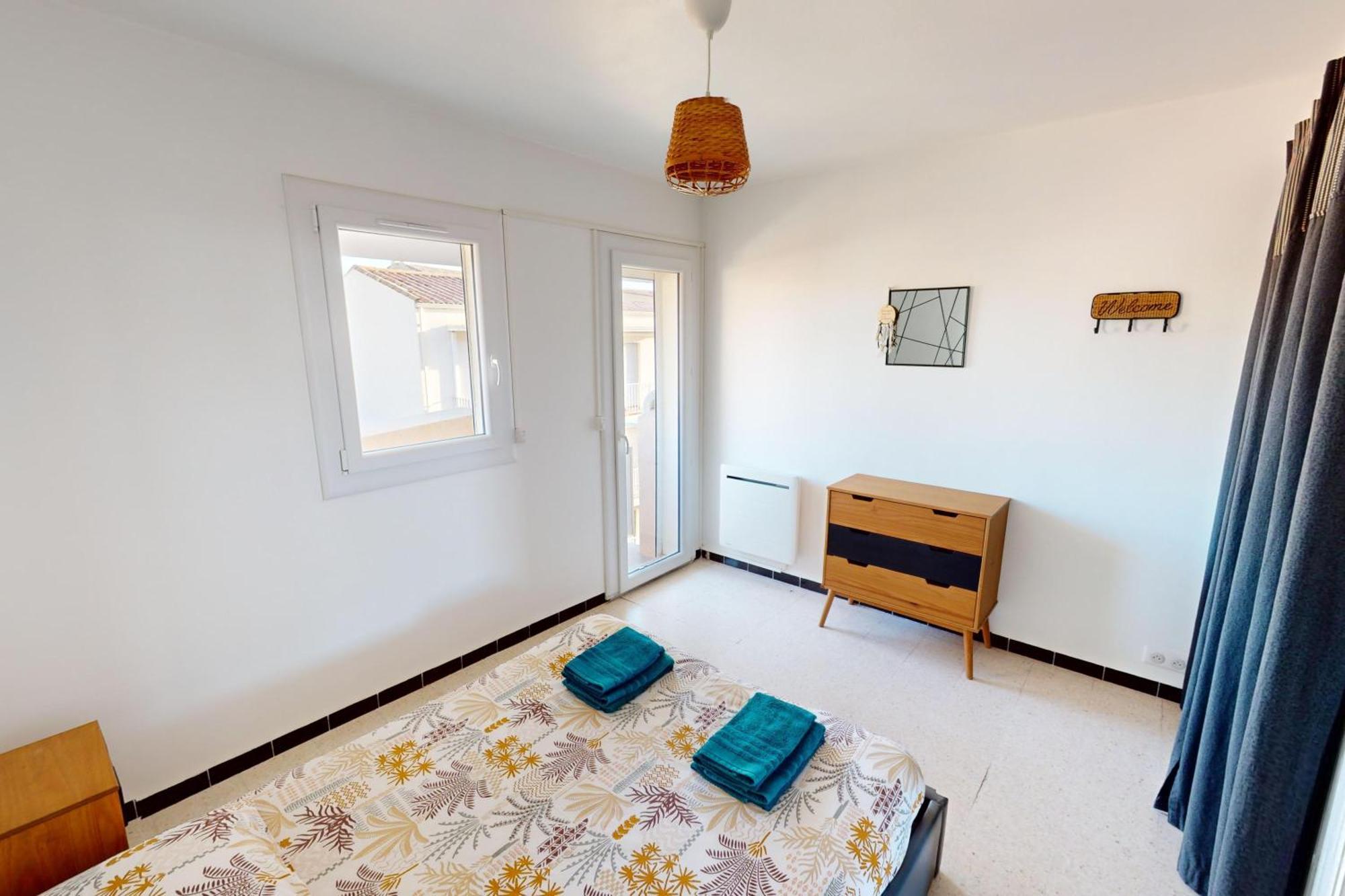 Appartement T2 Vue Plage Meze Proche Sete Exterior foto